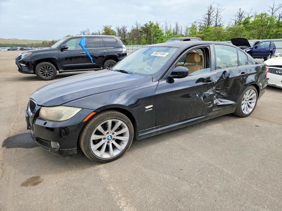 2011 BMW 3 series VIN WBAPK5G56BNN24943 COPART salvage auction — SIDE, NY - MV-907A SALVAGE CERTIFICATE, sold $425 on 2026-07-27 (photo 1)