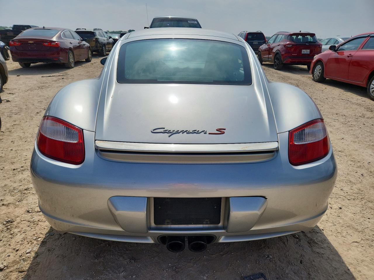 2006 Porsche Cayman VIN WP0AB29816U785391 COPART salvage auction — Mechanical, TX - CERTIFICATE OF TITLE, sold $4,550 on 2026-07-09 (photo 6)