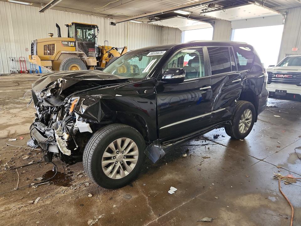 2016 Lexus Gx VIN JTJBM7FX6G5126495 COPART salvage auction — FRONT END, Wi - Junked Vehicle Bill Of Sale, sold $6,800 on 2026-07-20 (photo 1)