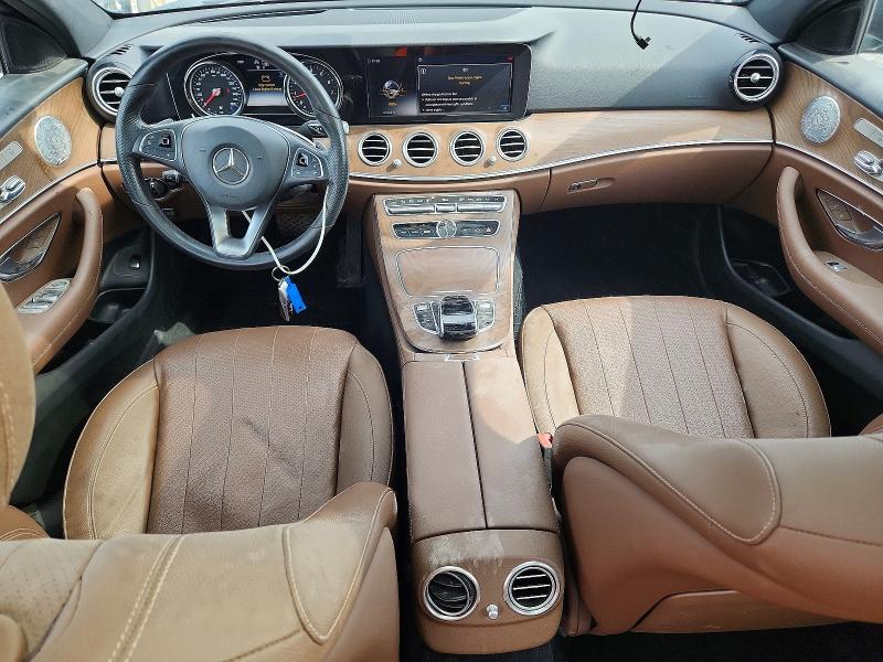 2018 Mercedes-benz E-klasse VIN WDDZF4KB3JA401152 COPART salvage auction — FRONT END, Mi - Certificate Of Title, sold $8,200 on 2026-07-23 (photo 8)