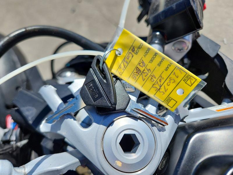 2025 Aprilia VIN ZD4XEUA06S6001714 COPART salvage auction — FRONT END, Fl - Certificate Of Destruction, sold $450 on 2026-07-02 (photo 8)