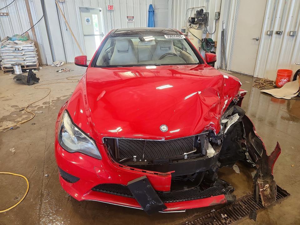 2014 Mercedes-benz E-klasse VIN WDDKJ8JB8EF279034 COPART salvage auction — FRONT END, Salvage Title, sold $250 on 2026-07-27 (photo 5)