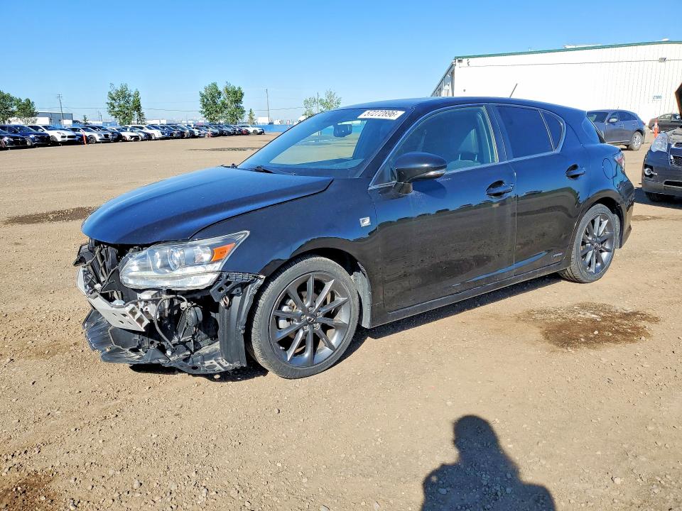 2012 Lexus Ct VIN JTHKD5BH1C2063094 COPART salvage auction — FRONT END, Ab - Bos - Salvage, sold $2,550 on 2026-07-28 (photo 1)
