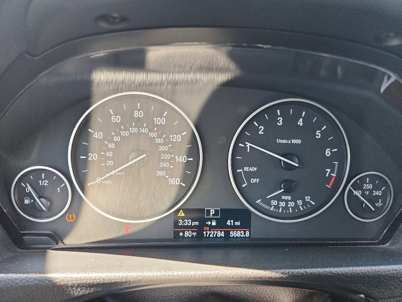 2014 BMW VIN WBA3B5C57EP539352 COPART salvage auction — REAR END, Ut - Salvage Certificate, sold $525 on 2026-07-24 (photo 9)