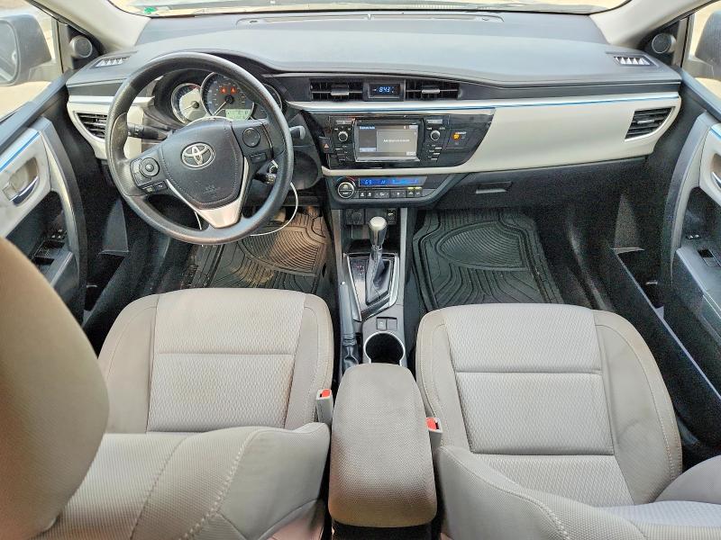 2016 Toyota Corolla VIN 5YFBURHE0GP523651 COPART salvage auction — FRONT END, La - Cert Of Title-Salvage, sold $3,050 on 2026-07-09 (photo 8)