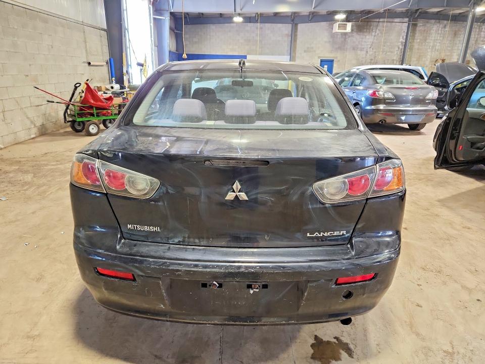 2010 Mitsubishi Lancer VIN JA32U1FU2AU026654 COPART salvage auction — REAR END, Pa - Certificate Of Salvage, sold $550 on 2026-07-06 (photo 6)