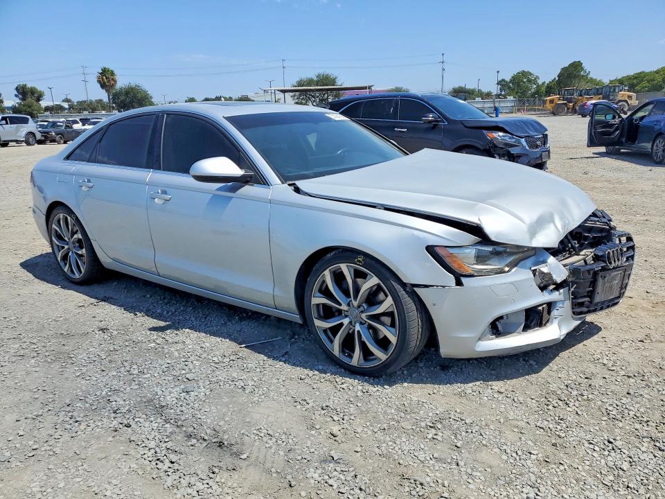 2014 Audi VIN WAUGFAFC7EN012934 COPART salvage auction — FRONT END, Ca - Salvage Certificate, sold $725 on 2026-07-28 (photo 4)