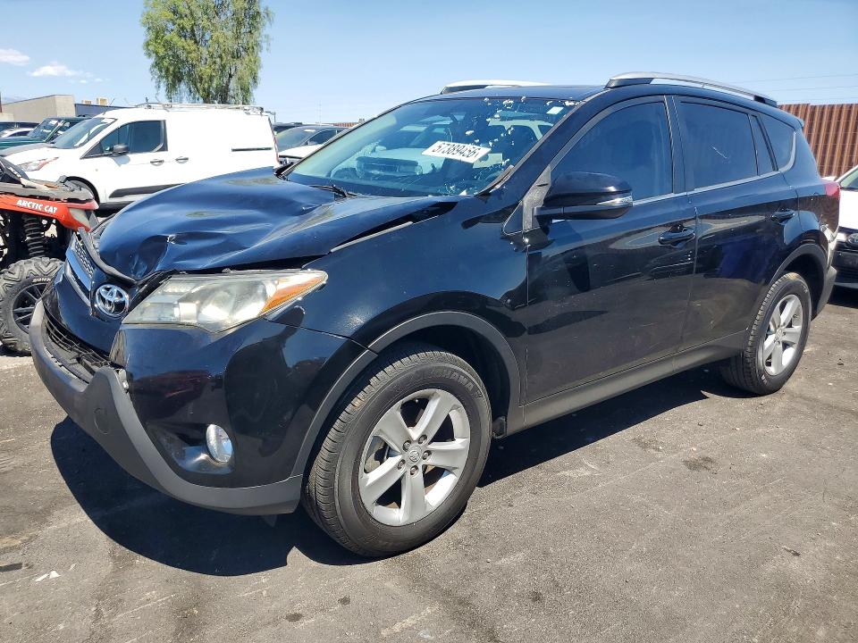 2013 Toyota Rav4 VIN 2T3WFREV9DW066582 COPART salvage auction — FRONT END, Nv - Salvage Title, sold $3,700 on 2026-07-08 (photo 1)