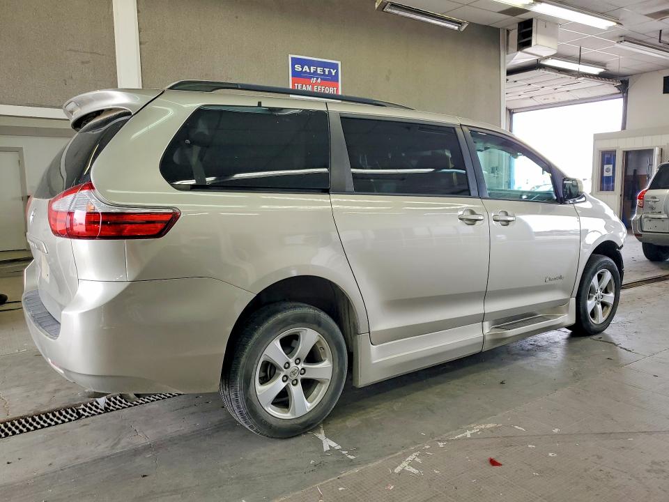 2015 Toyota Sienna VIN 5TDKK3DC8FS627771 COPART salvage auction — FRONT END, Wa - Bill Of Sale, sold $6,600 on 2026-07-31 (photo 3)