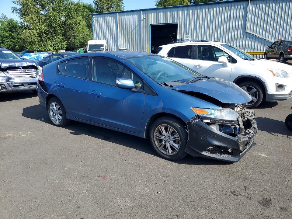 2010 Honda Insight VIN JHMZE2H77AS030767 COPART salvage auction — FRONT END, Or - Salvage Title Certificate, sold $275 on 2026-07-27 (photo 4)