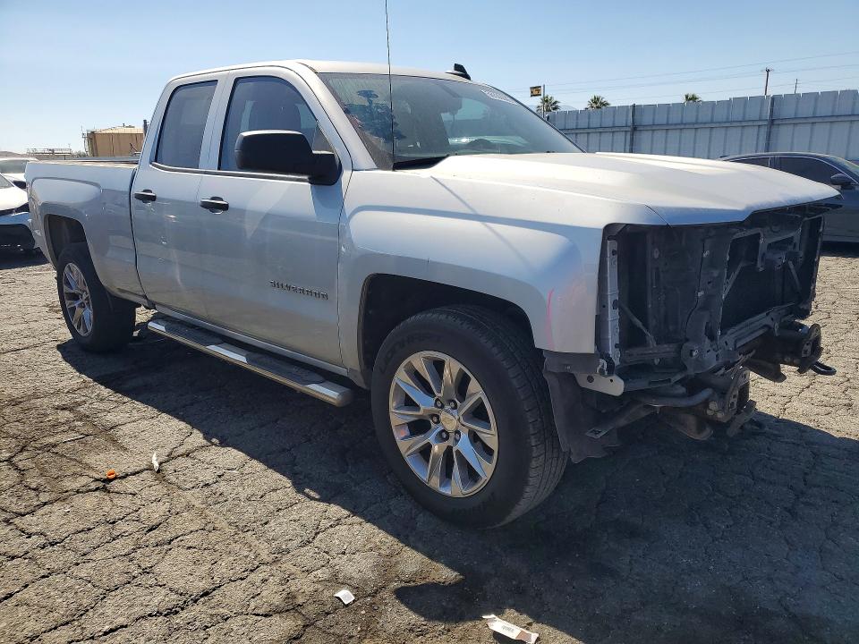 2017 Chevrolet Silverado VIN 1GCRCPEC2HZ145171 COPART salvage auction — FRONT END, Ca - Salvage Certificate, sold $4,700 on 2026-07-30 (photo 4)