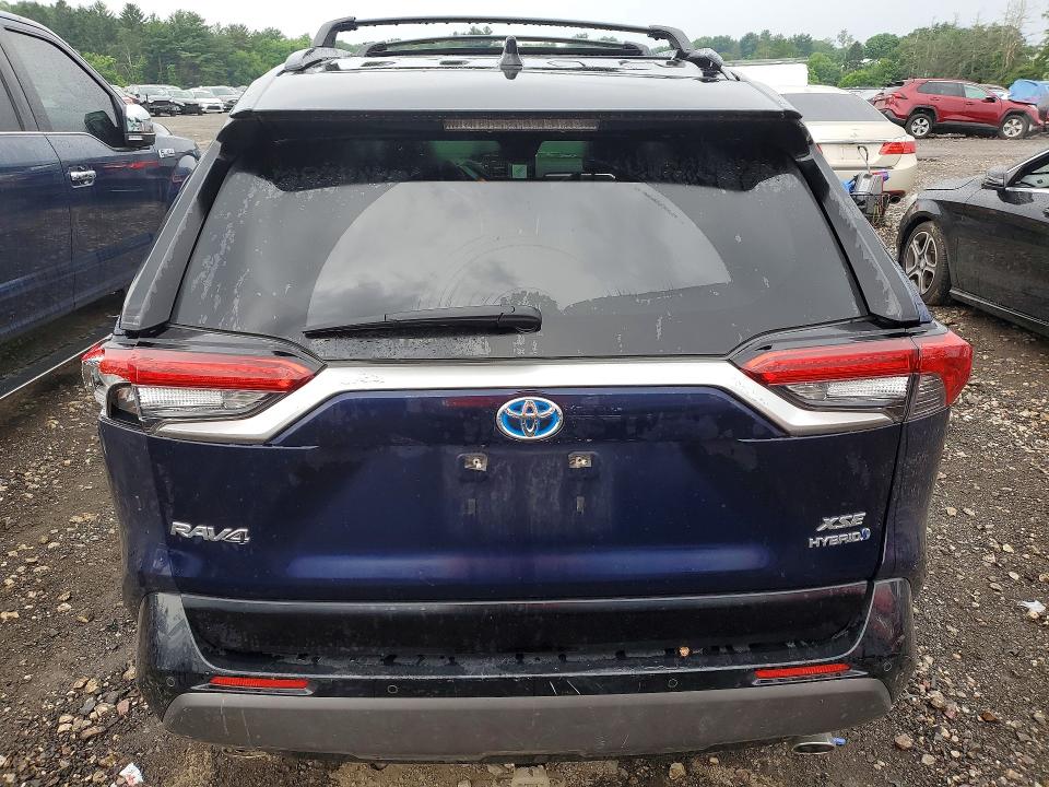 2020 Toyota VIN JTMEWRFV2LD535176 COPART salvage auction — ROLLOVER, Md - Cert Of Salvage > 75% Damage, sold $8,100 on 2026-07-13 (photo 6)