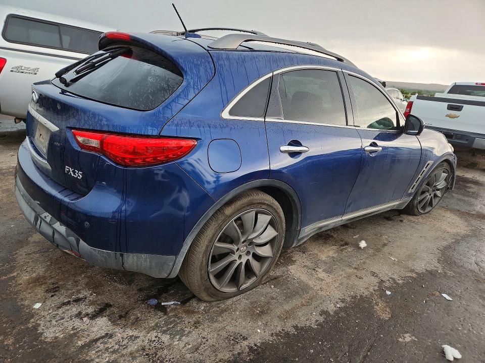 2012 Infiniti Fx VIN JN8AS1MW6CM151607 COPART salvage auction — FRONT END, NM - CERT OF TITLE-SALVAGE (P), sold $200 on 2026-07-27 (photo 3)