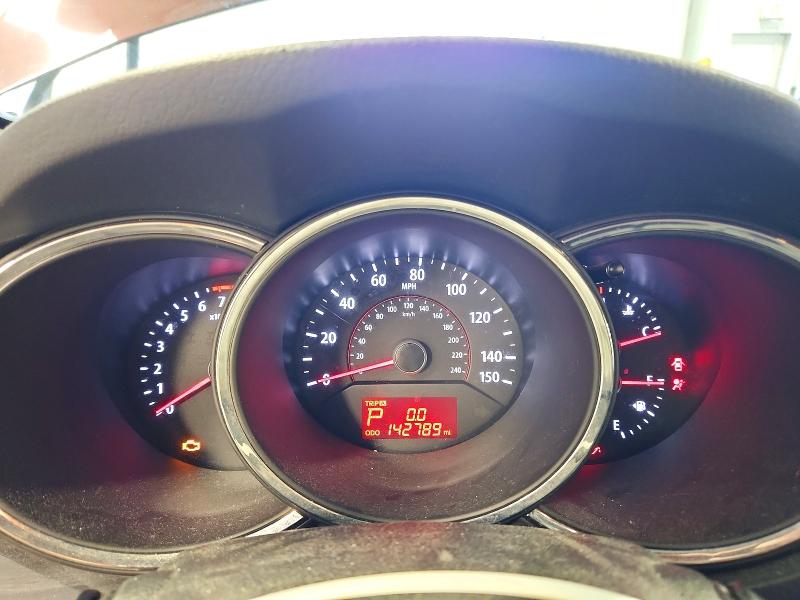 2012 Kia Sorento VIN 5XYKTDA21CG279674 COPART salvage auction — FRONT END, Mn - Cert Of Title-Salvage, sold $575 on 2026-07-07 (photo 9)