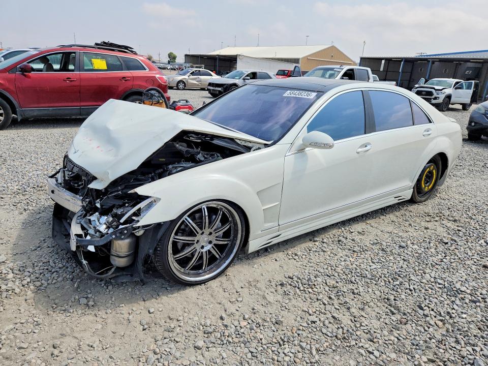 2008 Mercedes-benz S-klasse VIN WDDNG71X78A182085 COPART salvage auction — FRONT END, Co - Public - Salvage Title, sold $800 on 2026-07-28 (photo 1)
