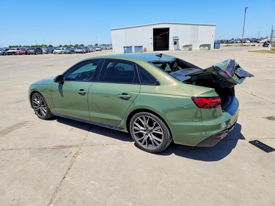 2023 Audi VIN WAUB4AF47PA074238 COPART salvage auction — REAR END, Ca - Salvage Certificate, sold $15,100 on 2026-07-20 (photo 2)