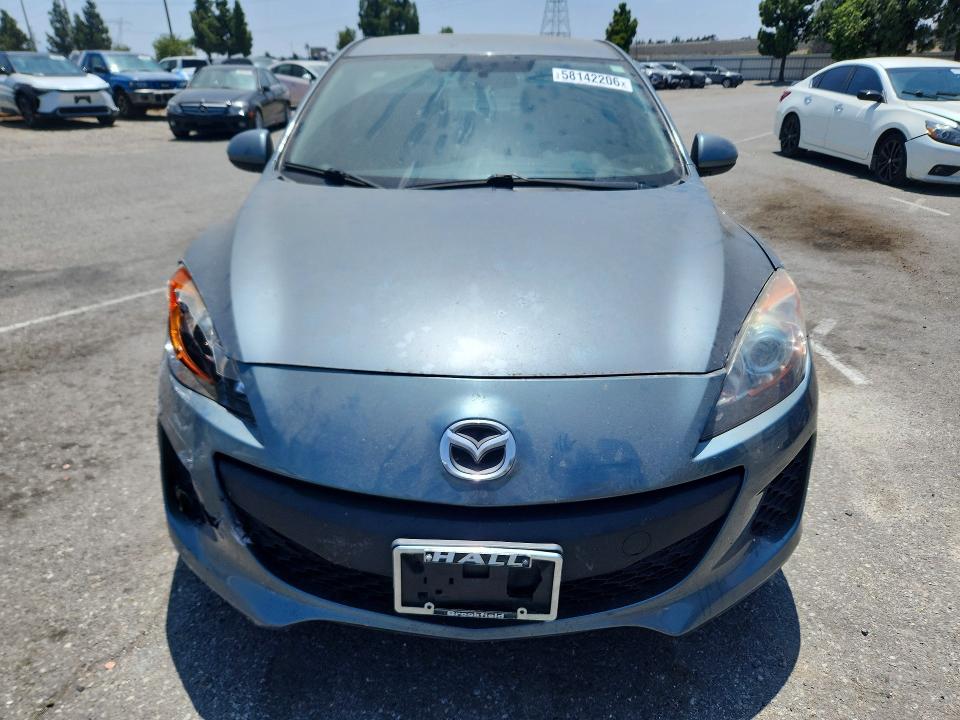 2013 Mazda 3 VIN JM1BL1V74D1745121 COPART salvage auction — FRONT END, Ca - Salvage Certificate, sold $1,150 on 2026-07-07 (photo 5)