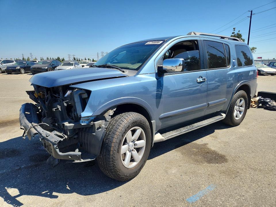 2012 Nissan Armada VIN 5N1AA0ND9CN621396 — COPART salvage auction photo