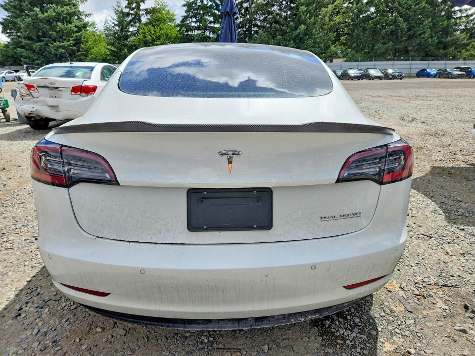2021 Tesla Model 3 VIN 5YJ3E1EC3MF991029 COPART salvage auction — FRONT END, Wa - Bill Of Sale, sold $1,450 on 2026-07-28 (photo 6)