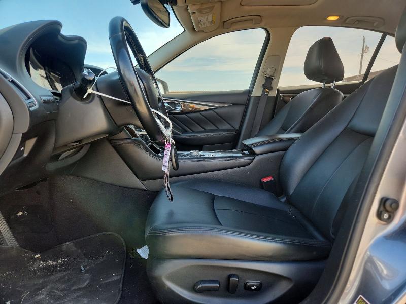 2018 Infiniti Q50 VIN JN1EV7AR0JM437572 COPART salvage auction — FRONT END, Tx - Salvage Vehicle Title, sold $3,700 on 2026-07-15 (photo 7)