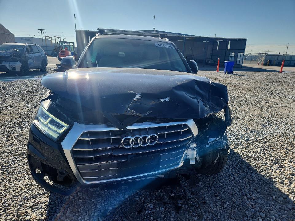 2018 Audi Q5 VIN WA1BNAFYXJ2224924 COPART salvage auction — FRONT END, Co - Public - Salvage Title, sold $5,100 on 2026-07-09 (photo 5)