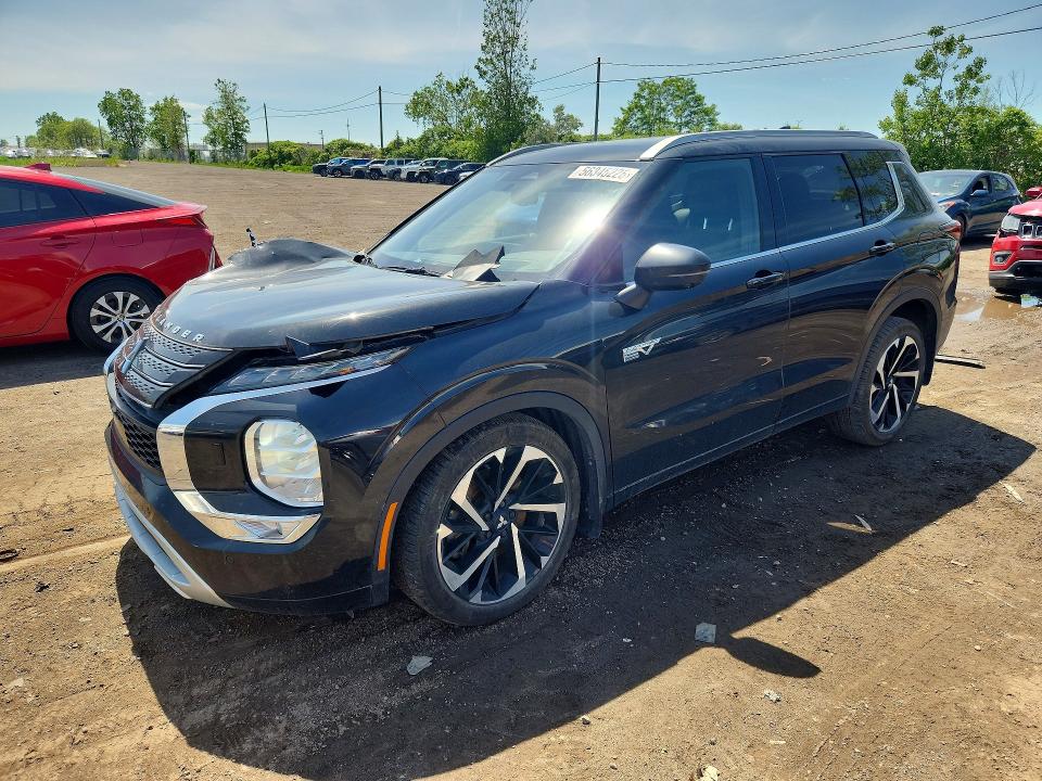 2024 Mitsubishi Outlander VIN JA4T5WA9XRZ623644 COPART salvage auction — FRONT END, Qc - Gravement Accidente, sold $150 on 2026-07-21 (photo 1)