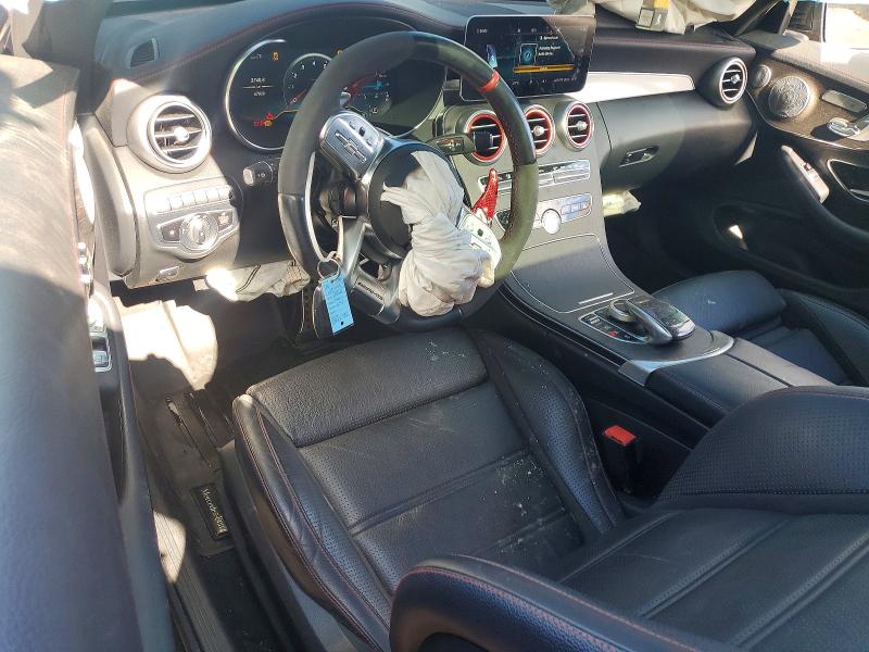2020 Mercedes-benz C class VIN WDDWJ6EB4LF947490 COPART salvage auction — FRONT END, ON - PERMIT SALVAGE, sold $1,200 on 2026-07-28 (photo 8)