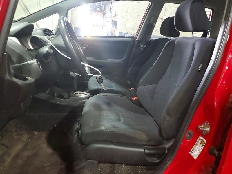 2010 Honda Fit VIN JHMGE8H44AC011622 COPART salvage auction — FRONT END, Mn - Cert Of Title-Salvage, sold $1,250 on 2026-07-02 (photo 7)