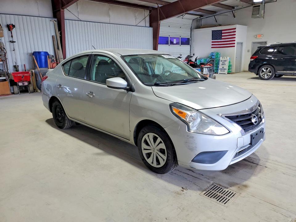 2017 Nissan Versa VIN 3N1CN7AP9HK436243 COPART salvage auction — FRONT END, MT - CERTIFICATE OF TITLE, sold $850 on 2026-07-10 (photo 4)