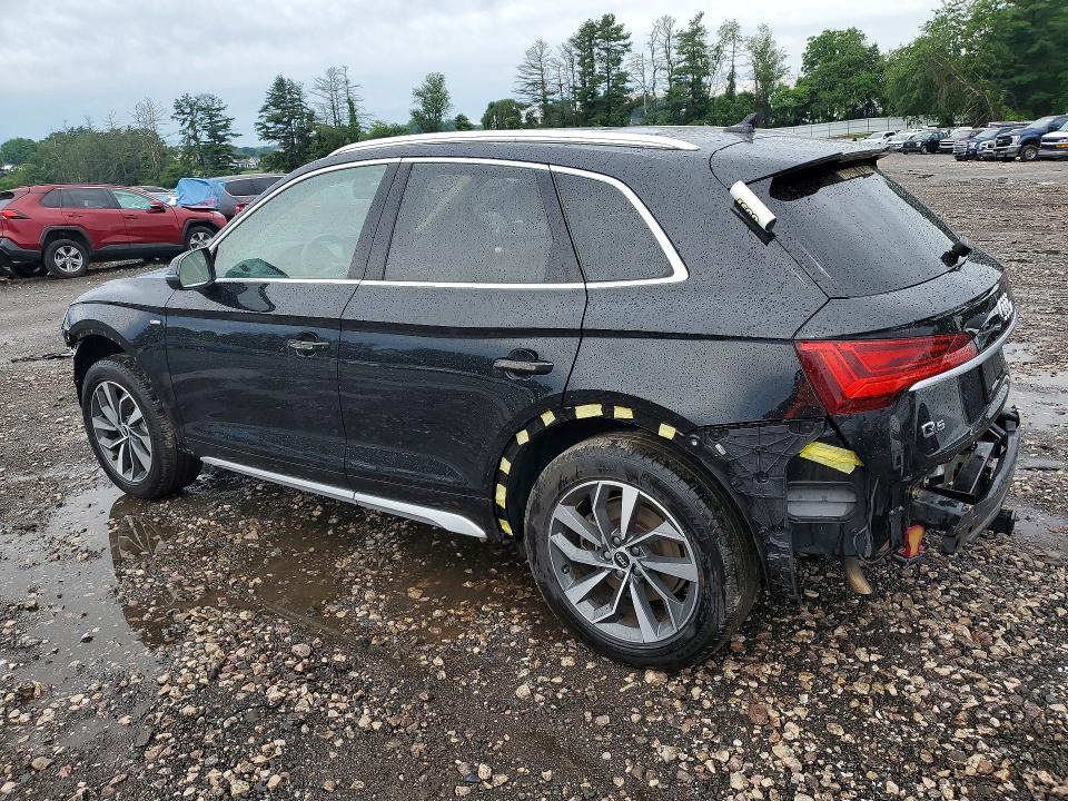 2022 Audi Q5 VIN WA1FAAFY9N2014933 COPART salvage auction — FRONT END, Md - Cert Of Salvage < 75% Damage, sold $16,200 on 2026-07-06 (photo 2)