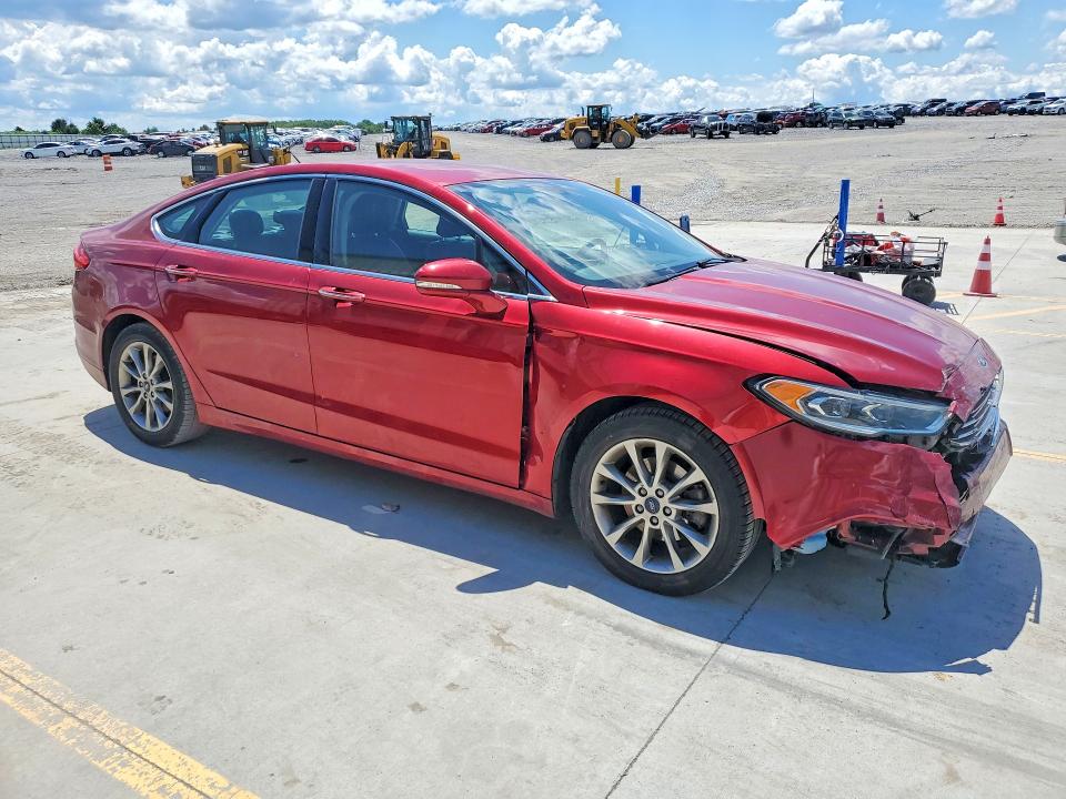 2017 Ford Fusion VIN 3FA6P0HD2HR203972 COPART salvage auction — FRONT END, Ky - Cert Of Title-Salvage, sold $1,850 on 2026-07-09 (photo 4)