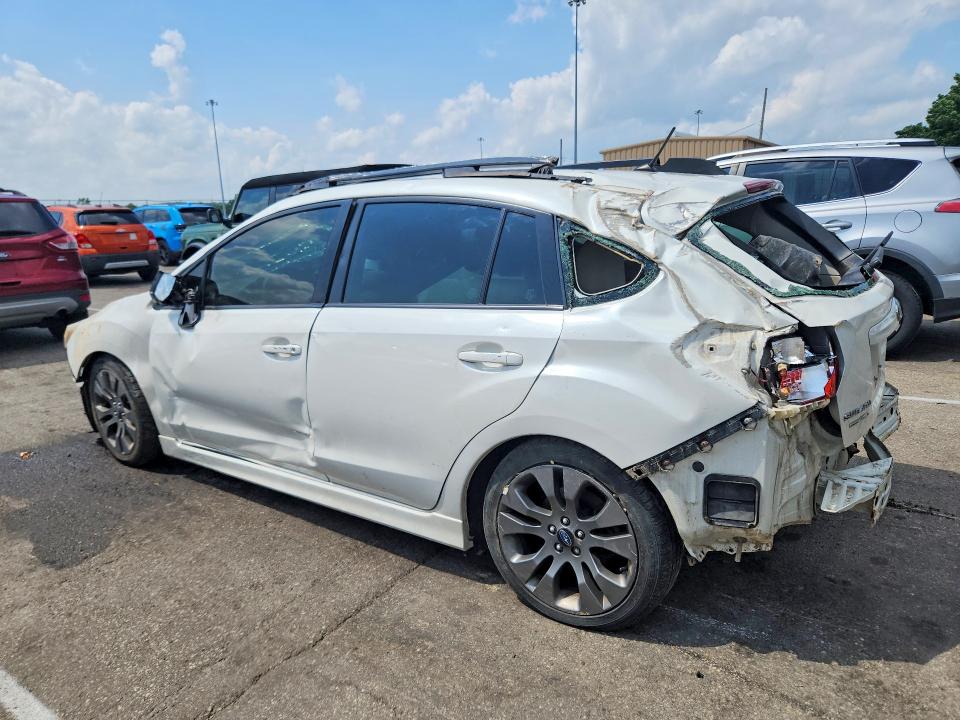 2015 Subaru Impreza VIN JF1GPAU65F8204078 COPART salvage auction — ROLLOVER, Oh - Cert Of Title-Salvage, sold $90 on 2026-07-08 (photo 2)