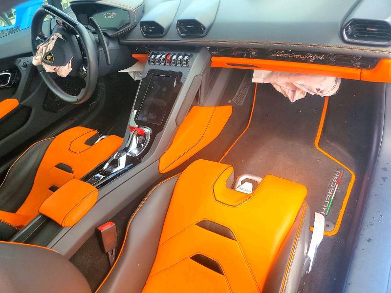 2021 Lamborghini VIN ZHWUF5ZF9MLA16300 COPART salvage auction — FRONT END, Mi - Scrap Certificate Of Title, sold $90,000 on 2026-08-06 (photo 8)