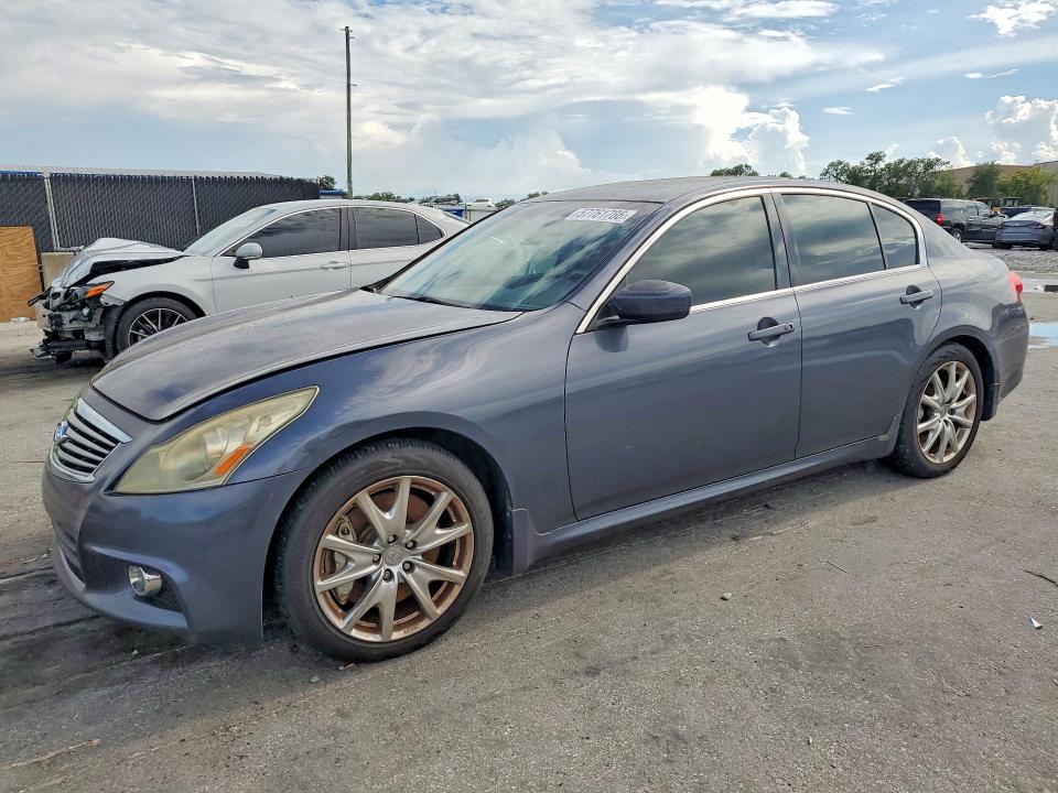 2013 Infiniti G VIN JN1CV6AP4DM710095 COPART salvage auction — MINOR DENT/SCRATCHES, Mt - Certificate Of Title, sold $250 on 2026-07-21 (photo 1)