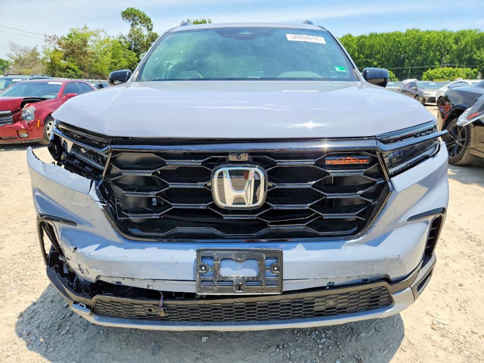 2025 Honda Pilot VIN 5FNYG1H60SB183806 COPART salvage auction — FRONT END, Va - Cert Of Title - Salvage, sold $14,600 on 2026-07-28 (photo 5)