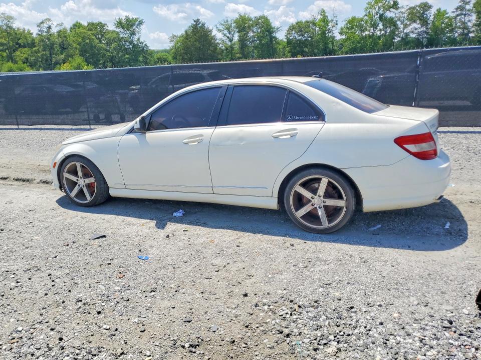 2009 Mercedes-benz C class VIN WDDGF54X49R052005 COPART salvage auction — NORMAL WEAR, Sc - Certificate Of Title, sold $525 on 2026-07-20 (photo 2)