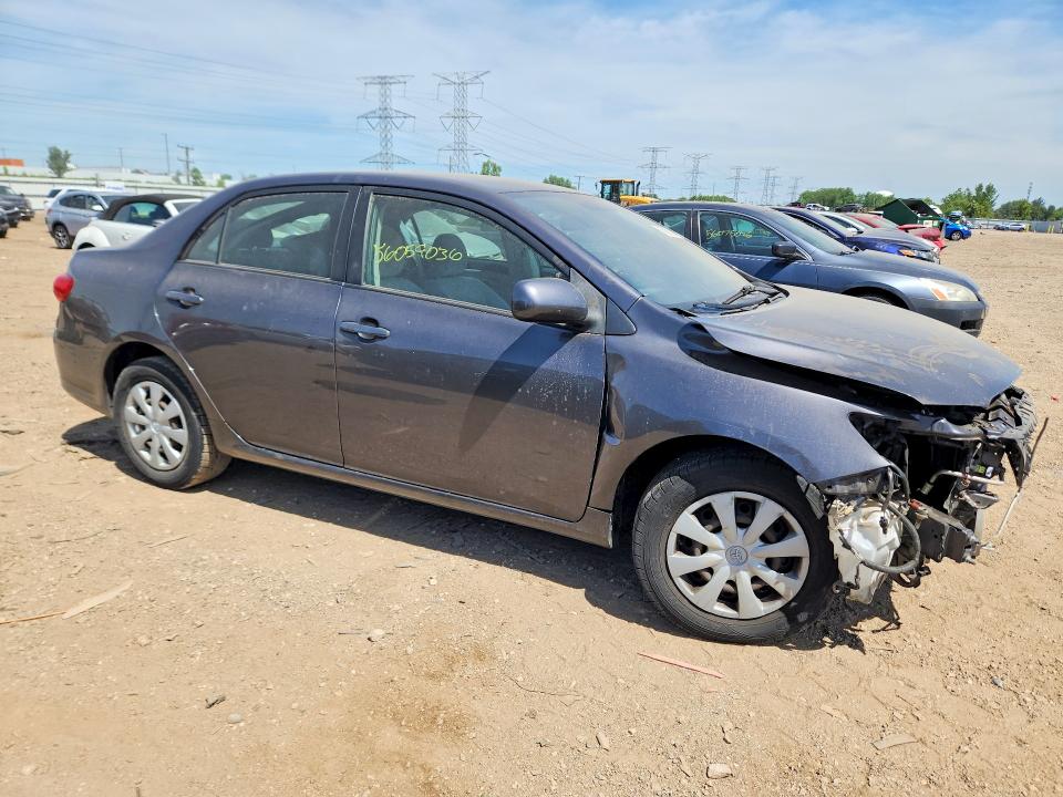 2011 Toyota Corolla VIN JTDBU4EE3BJ096910 COPART salvage auction — FRONT END, Il - Salvage Certificate, sold $1,250 on 2026-07-16 (photo 4)