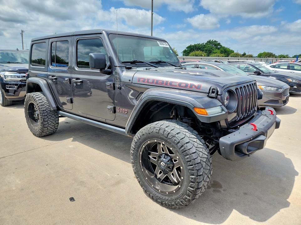 2018 Jeep VIN 1C4HJXFG0JW148712 COPART salvage auction — MECHANICAL, Tx - Certificate Of Title, sold $15,500 on 2026-07-23 (photo 4)