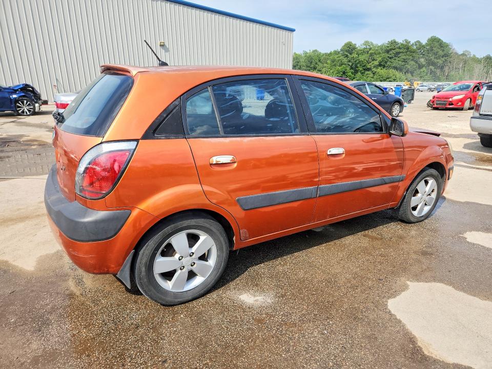 2008 Kia Rio VIN KNADE163486409649 COPART salvage auction — FRONT END, Sc - Cert Of Title-Salvage, sold $350 on 2026-07-13 (photo 3)