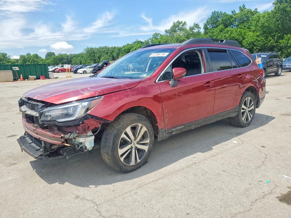 2019 Subaru Outback VIN 4S4BSANC3K3244282 COPART salvage auction — FRONT END, Pa - Certificate Of Salvage, sold $1,750 on 2026-07-18 (photo 1)