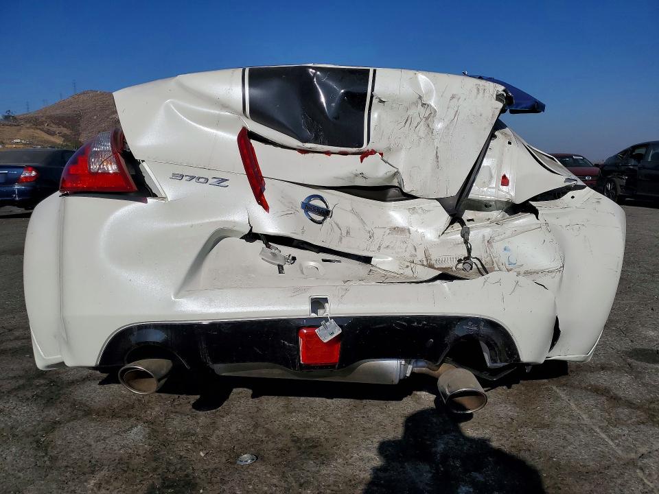 2019 Nissan 370z VIN JN1AZ4EH0KM420680 COPART salvage auction — FRONT END, Ca - Salvage Certificate, sold $4,600 on 2026-07-16 (photo 6)