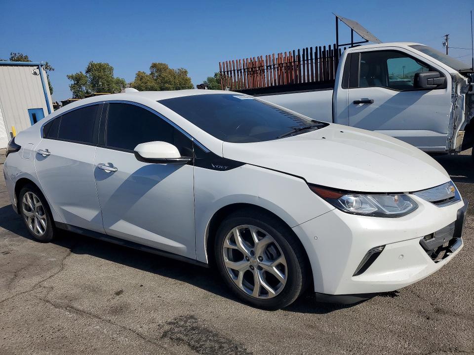 2018 Chevrolet Volt VIN 1G1RD6S58JU140856 COPART salvage auction — FRONT END, Ca - Salvage Certificate, sold $2,850 on 2026-07-09 (photo 4)