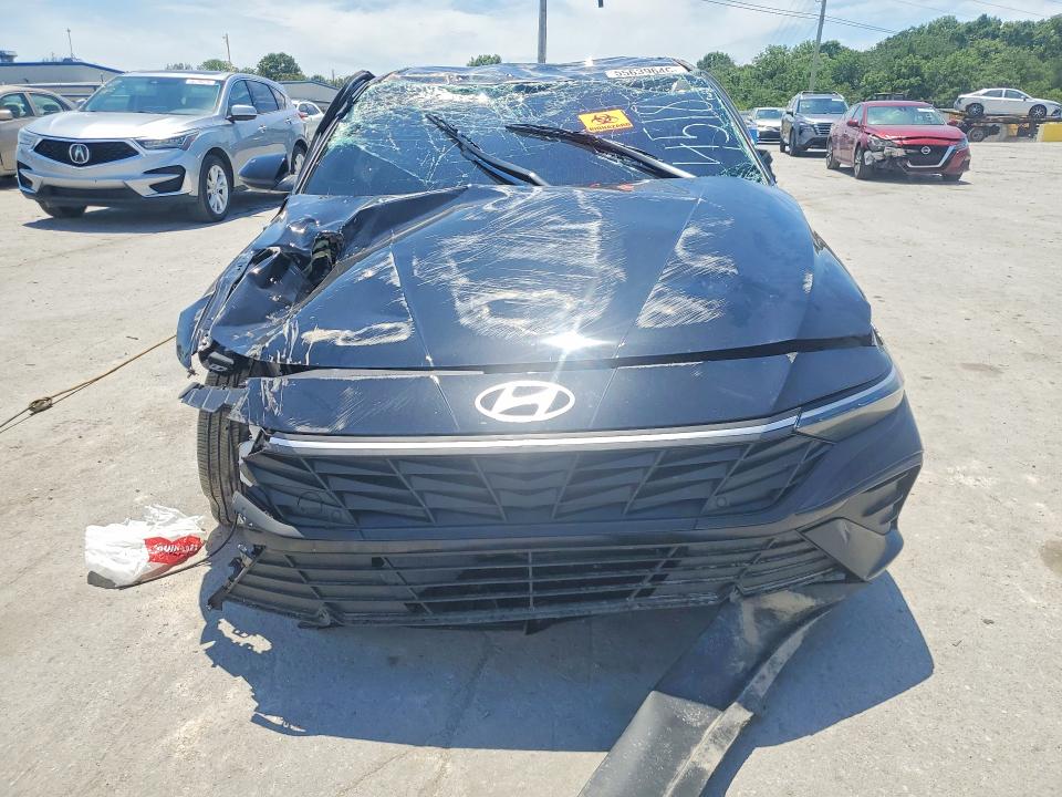 2026 Hyundai Elantra VIN KMHLL4DGXTU114518 COPART salvage auction — ROLLOVER, Tn - Salvage Certificate, sold $150 on 2026-07-13 (photo 5)