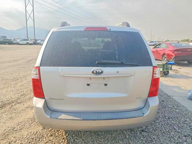 2008 Kia SEDONA VIN KNDMB233286220472 COPART salvage auction — FRONT END, Ut - Salvage Certificate, sold $350 on 2026-07-13 (photo 6)