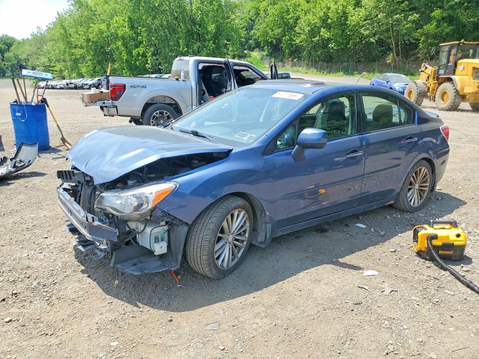 2012 Subaru Impreza VIN JF1GJAH63CH015744 COPART salvage auction — FRONT END, Ny - Mv-907A Salvage Certificate, sold $325 on 2026-07-14 (photo 1)