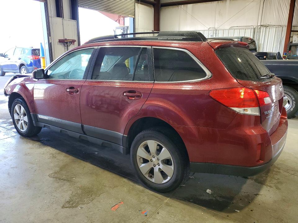 2012 Subaru Outback VIN 4S4BRBCC4C3299653 COPART salvage auction — FRONT END, Id - Salvage Certificate Of Title, sold $1,200 on 2026-07-27 (photo 2)