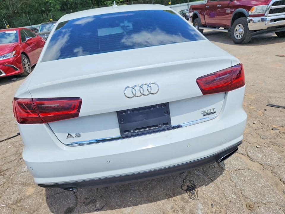 2018 Audi A6 VIN WAUG3AFC2JN016974 COPART salvage auction — FRONT END, Ga - Certificate Of Title, sold $975 on 2026-07-02 (photo 6)