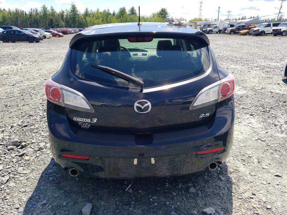 2011 Mazda 3 VIN JM1BL1L53B1430485 COPART salvage auction — REAR END, Ns - Cert Of Registration, sold $400 on 2026-07-09 (photo 6)