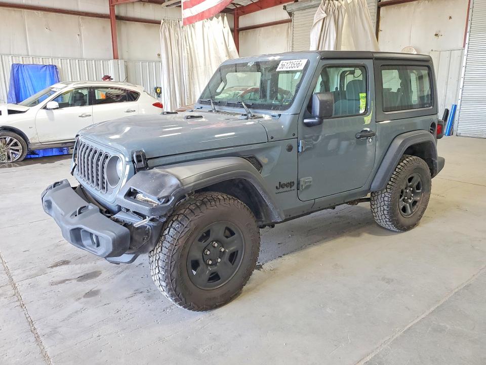 2025 Jeep Wrangler / VIN 1C4PJXAN4SW522628 — COPART salvage auction photo