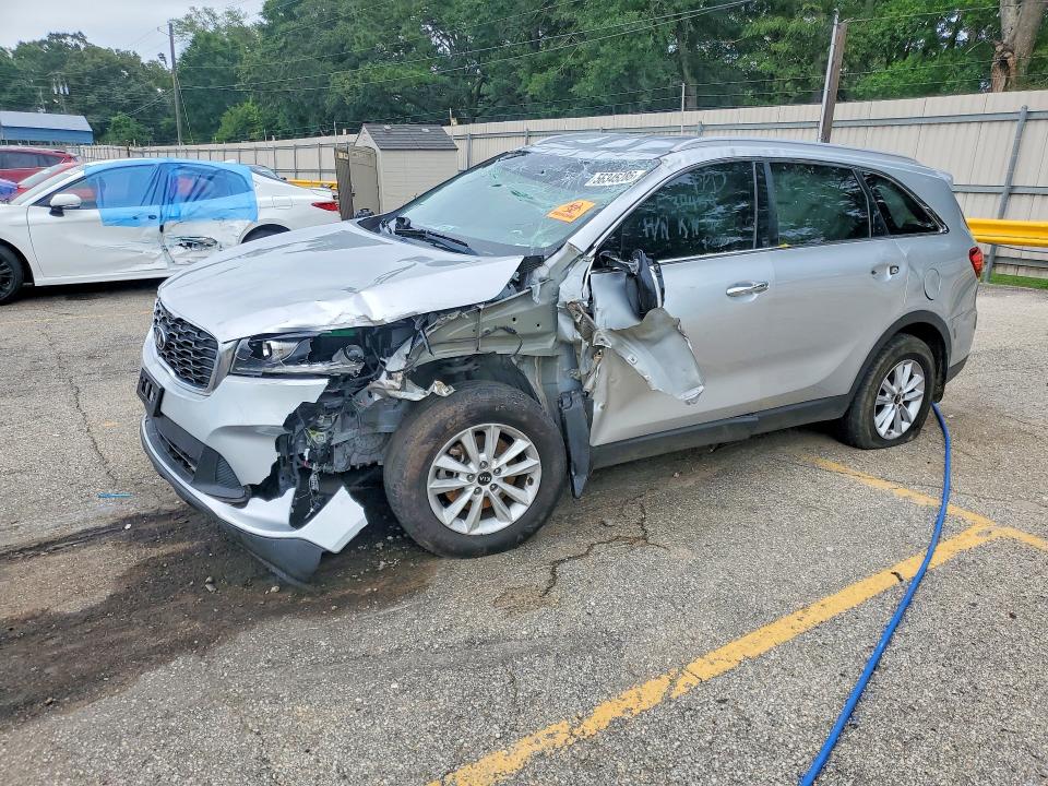 2019 Kia Sorento VIN 5XYPG4A39KG562227 COPART salvage auction — ROLLOVER, Al - Cert Of Title-Salvage Title, sold $800 on 2026-07-20 (photo 1)